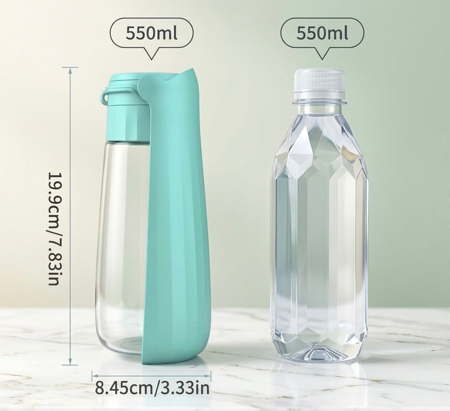 Opvouwbare drinkfles - Koele pootjes